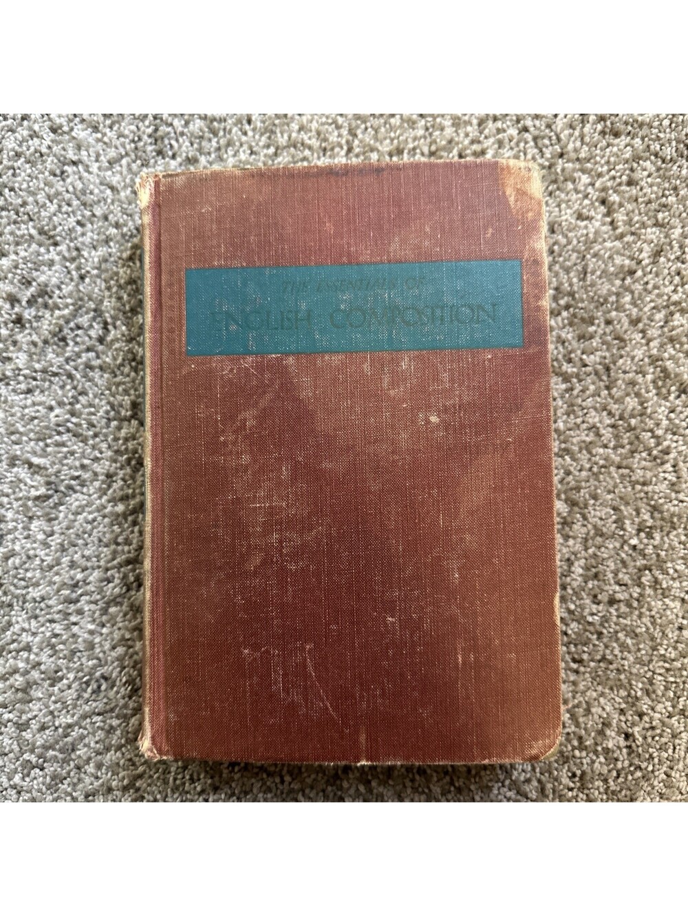 the Essentials of English Composition by espenshade, a. howry, Theodore gates,..